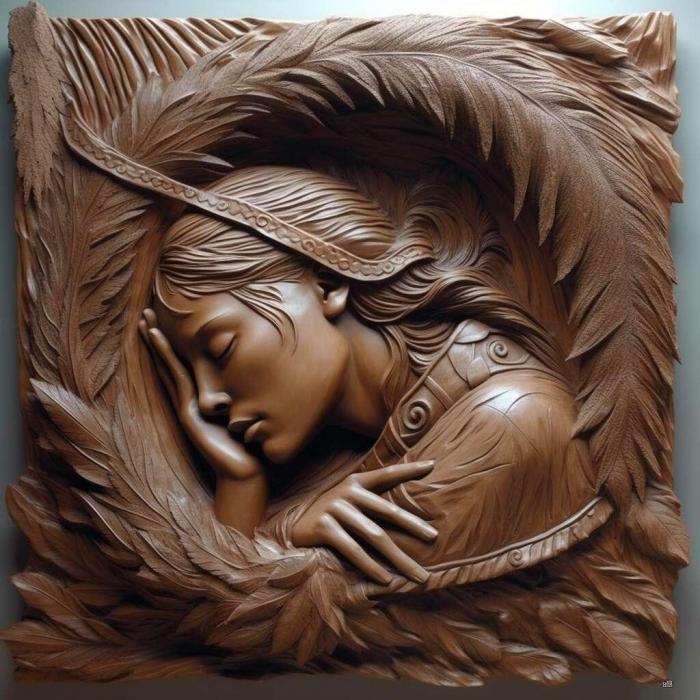 نموذج ثلاثي الأبعاد لآلة CNC 3D Art 